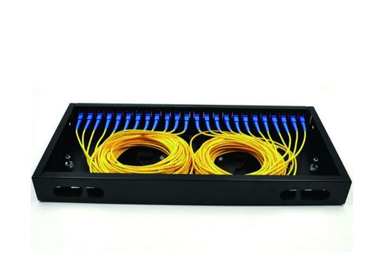 19 inch ODF SC SM optical fiber distribution frame 12 cores 24 core fiber patch panel ODF