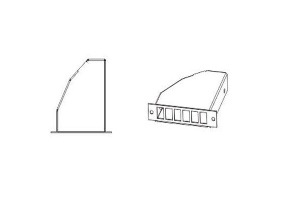 FTTH Fiber Optic Patch Cord MPO&MTP Cassettes 27 x 130 x 126(mm) 12F LC 24F LC 2MPO/MTP-24F LC