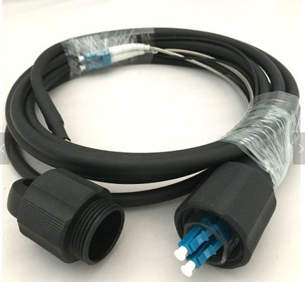 Outdoor Harsh Environment FTTA Solutions ZTE-PDLC Waterpoof Connector Optical Fiber Cable Assemblies