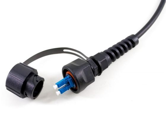 IP67 ODVA - LC UPC Fiber Optic Cable Assembly Connector