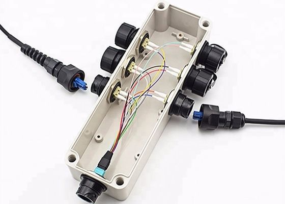 Outdoor ODVA mini Multi Port SC/LC/MPO IP67 Waterproof Fiber Optic Connector Terminal Box