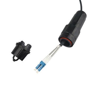 New Type FTTA Rugged Fiber Optic Cable Assemblies FULLAXS Connector features prevent drop and loose mechanism
