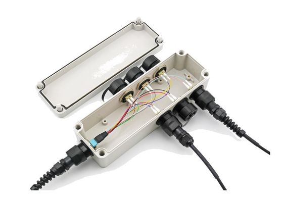 Outdoor Yogel  IP67 FTTA SC Fiber Optic Adapter