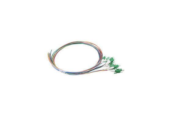 0.9mm Singlemodel SX LC APC LSZH Fiber Optic Pigtail