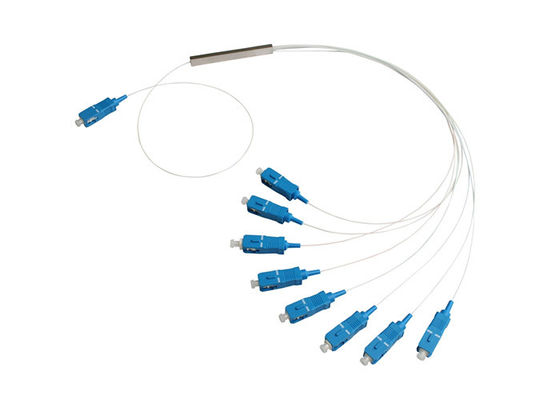 SM G.657A2 0.9mm 1x8  Planar Lightwave Circuit Splitter