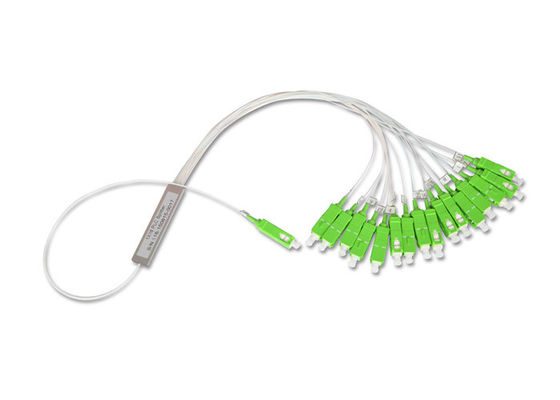 Steel Tube 1*16 0.9mm 1.5M PON Fiber Optic Splitter