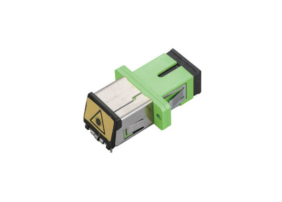 Fiber Optic Adapter SC SX Metal Avoid Laser Adapter With Flange