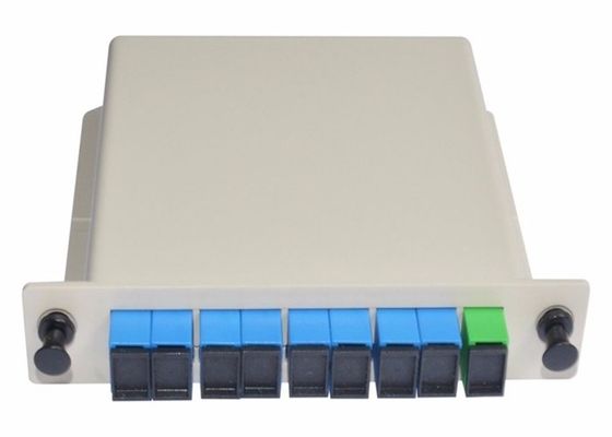 100mm 1650nm LGX PON Fiber Optic Splitter 1x8