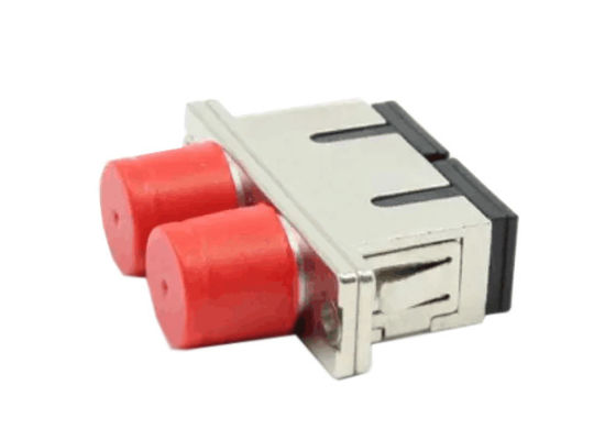 China Good Quiality SC-FC Duplex Metal Fiber Optic Hybrid Adapters