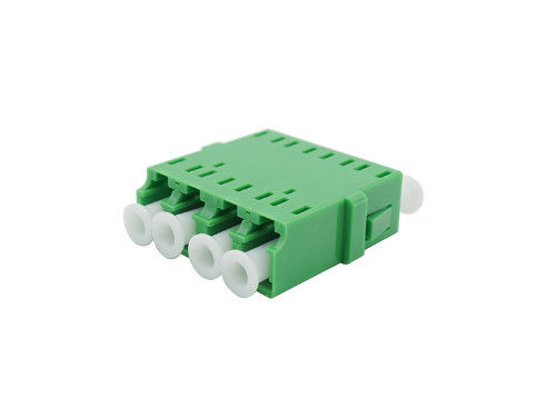 LC APC/UPC Quad No Skylight Fiber Optic Adapter