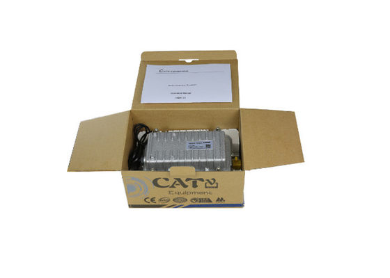 2RF Output FTTB Outdoor Power Ftth Node  With AGC