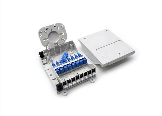 Indoor Multi Dwelling Unit (MDU) Network Interface Device (NID) 8 Port Mid-Span Fiber Distribution Box