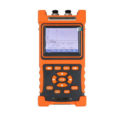 Handheld 28/26dB 100km OTDR Fiber Tester