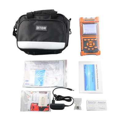 Handheld 28/26dB 100km OTDR Fiber Tester