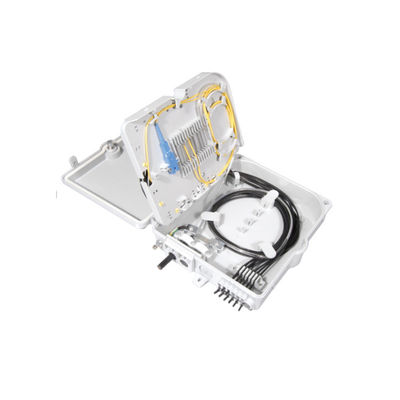 IP65 8 cores Wall Pole Mounting indoor Fiber optic distribution box 225*220*65mm